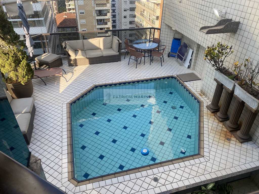 Cobertura em Santos, no bairro Gonzaga