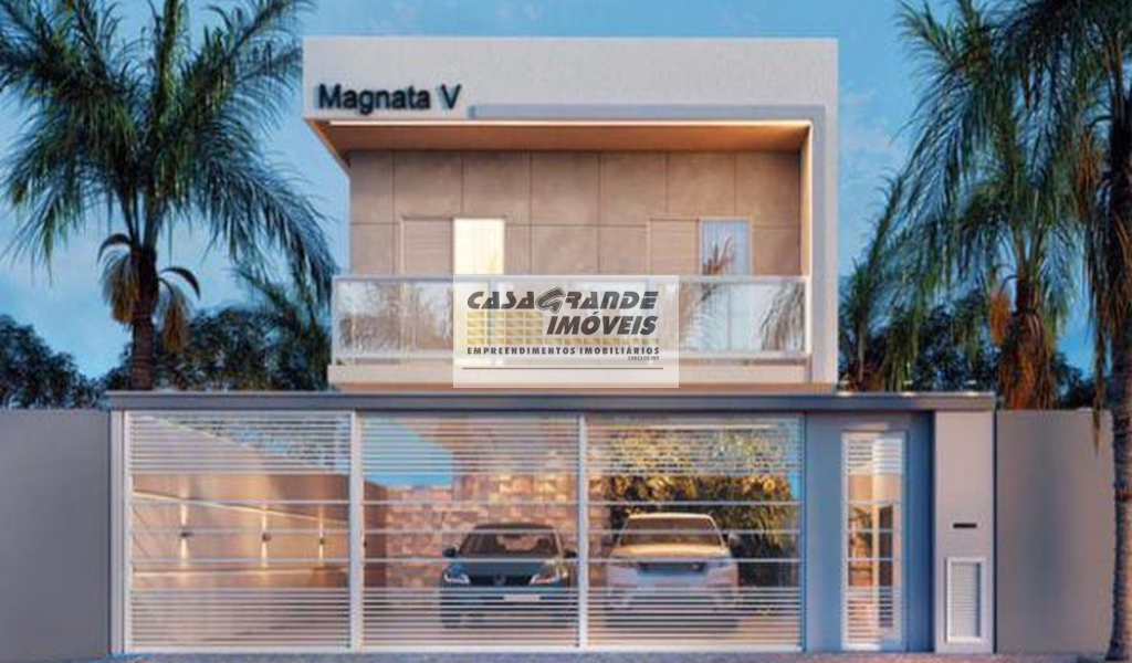 Casa de Condomínio em Praia Grande, bairro Tupi