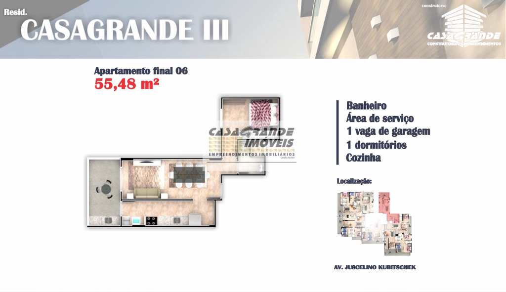 Apartamento em Praia Grande, no bairro Caiçara