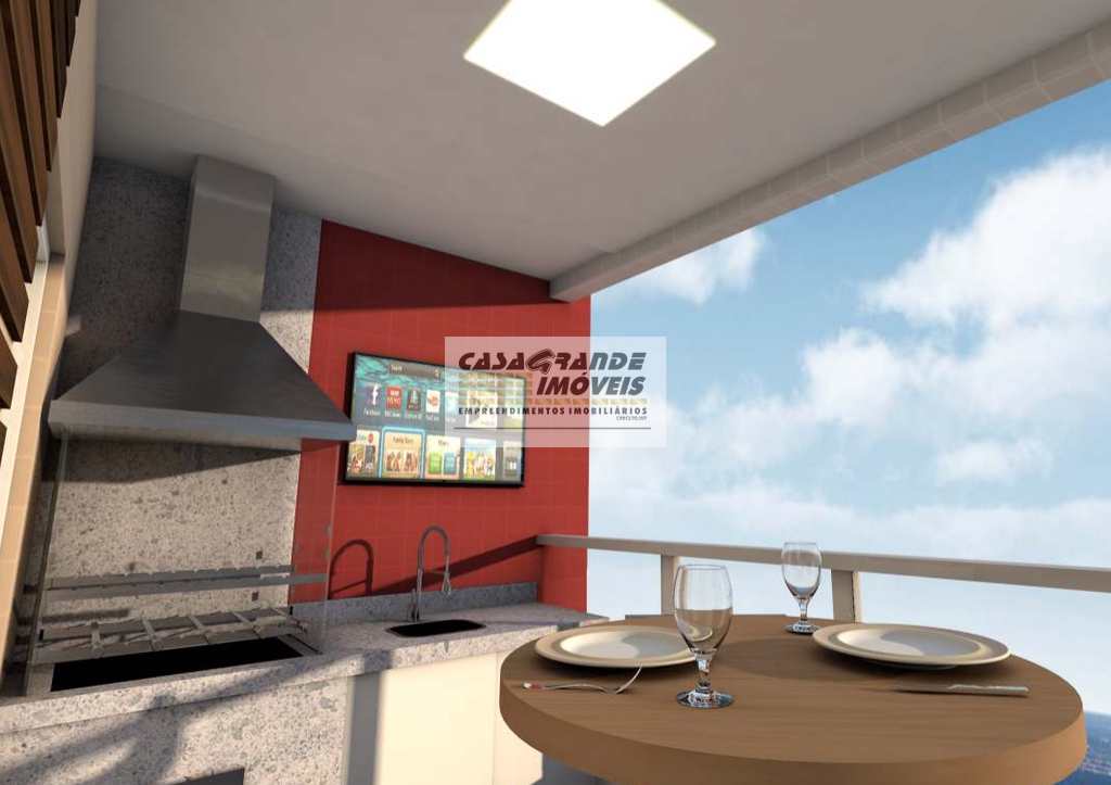 Apartamento em Praia Grande, no bairro Caiçara