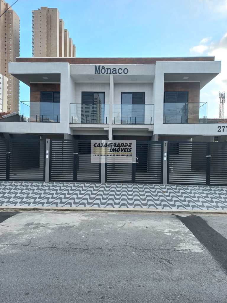 Sobrado de Condomínio em Praia Grande, no bairro Mirim