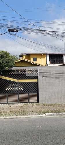 Sobrado, código 7396 em Praia Grande, bairro Samambaia