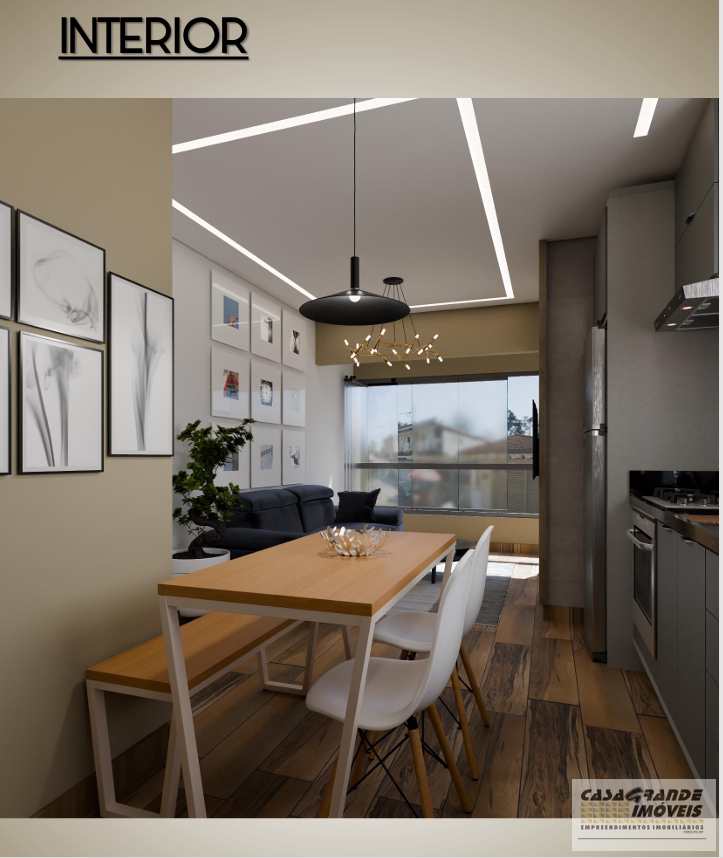 Casa de Condomínio em Praia Grande, no bairro Balneário Maracanã