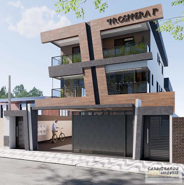 Casa de Condomínio em Praia Grande, no bairro Balneário Maracanã