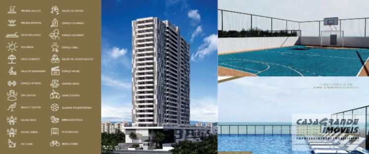 Apartamento em Praia Grande, no bairro Guilhermina