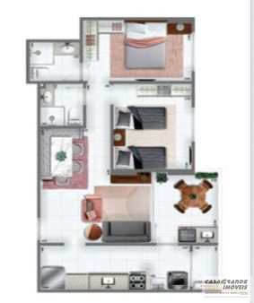 Apartamento em Praia Grande, no bairro Guilhermina