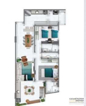 Apartamento em Praia Grande, no bairro Guilhermina