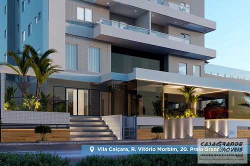 Apartamento, código 7522 em Praia Grande, bairro Caiçara