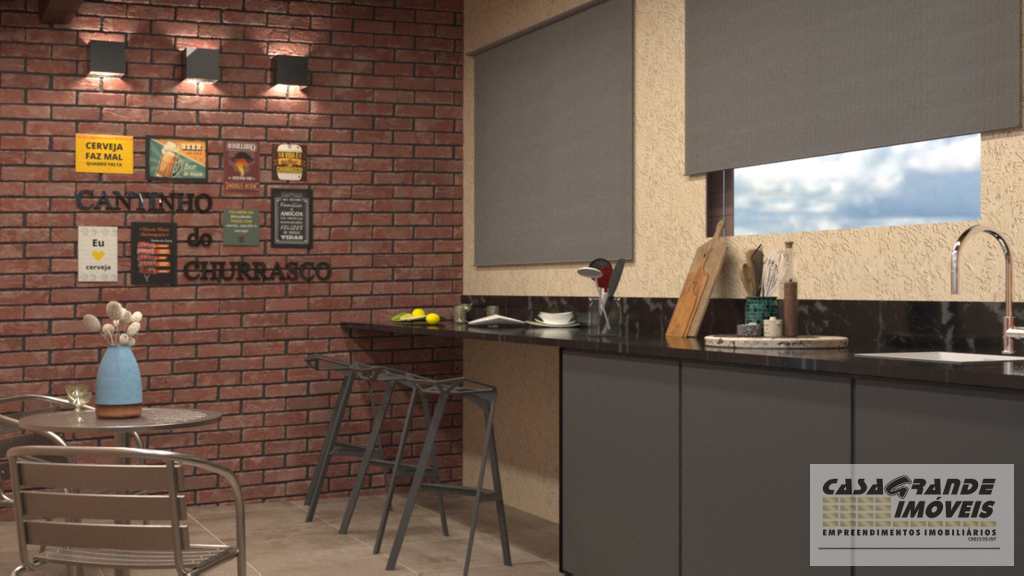 Apartamento em Praia Grande, no bairro Ocian