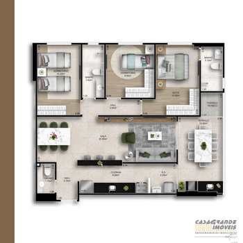 Apartamento em Praia Grande, bairro Aviação