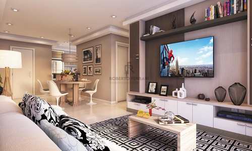 Apartamento, código 110 em Praia Grande, bairro Aviação