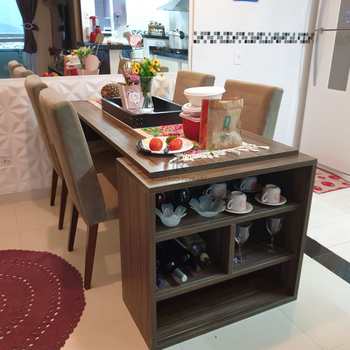Apartamento em Praia Grande, bairro Caiçara