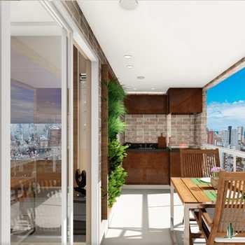 Apartamento em Praia Grande, bairro Canto do Forte
