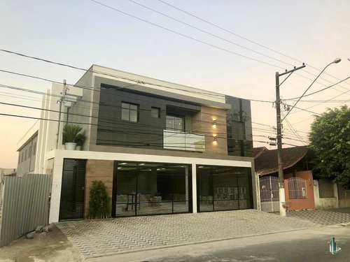 Sobrado de Condomínio, código SO1247 em Praia Grande, bairro Caiçara