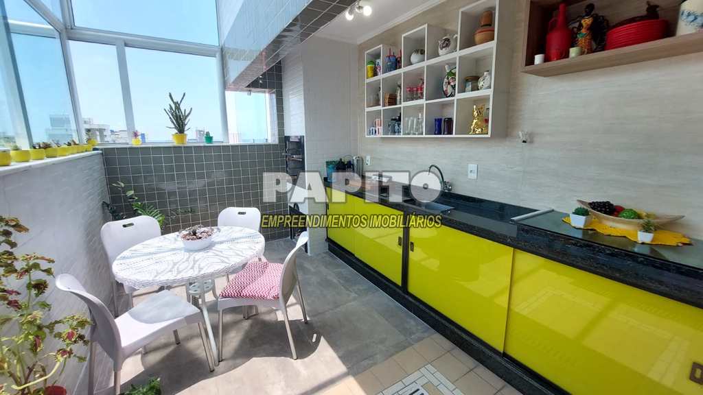 Cobertura em Praia Grande, no bairro Mirim