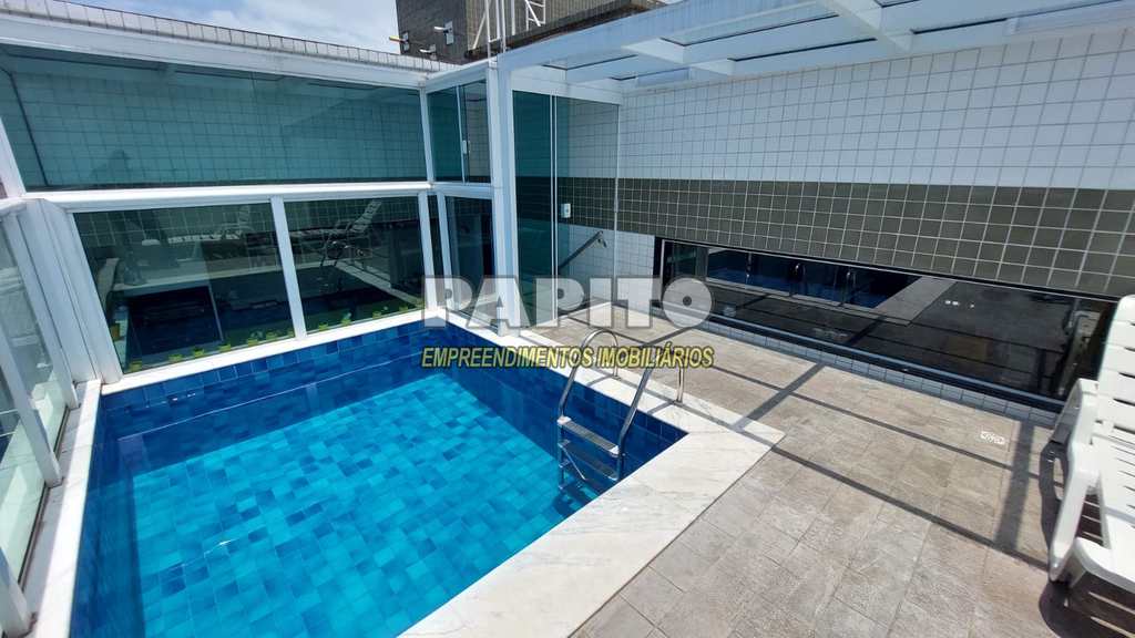 Cobertura em Praia Grande, no bairro Mirim