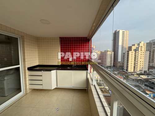 Apartamento, código 60013493 em Praia Grande, bairro Aviação