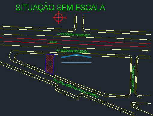 Terreno Comercial em Santos, no bairro São Jorge