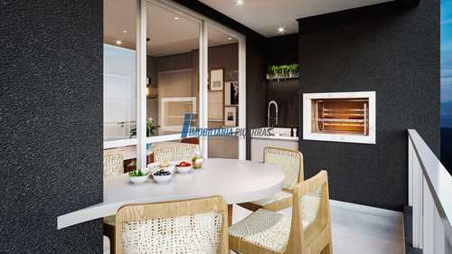 Apartamento, código 141 em Balneário Piçarras, bairro Centro