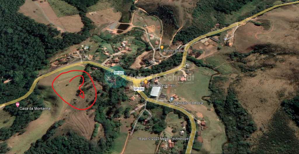 Terreno Rural em Santo Antônio do Pinhal, no bairro Zona Rural