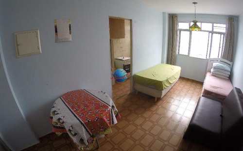 Kitnet, código 570 em Praia Grande, bairro Guilhermina