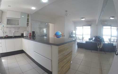 Apartamento, código 611 em Praia Grande, bairro Guilhermina