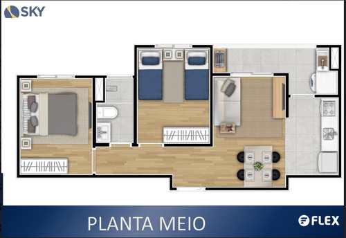 Apartamento, código 6 em Cotia, bairro Parque Rincão
