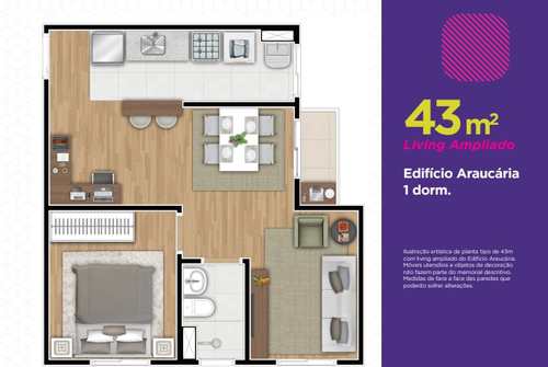 Apartamento, código 15 em Cotia, bairro Parque Rincão
