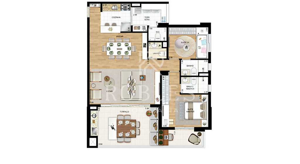 Apartamento em São Paulo, no bairro Chácara Inglesa