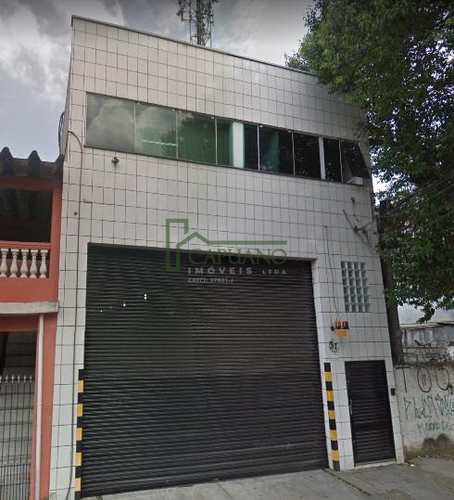 Galpão, código 11173 em São Paulo, bairro Vila Ribeiro de Barros