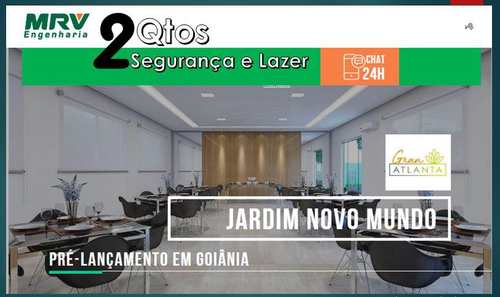 Apartamento, código 6 em Goiânia, bairro Jardim Novo Mundo