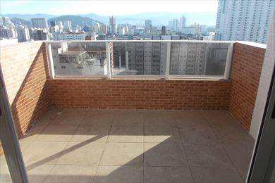 Apartamento em Santos, no bairro Boqueirão