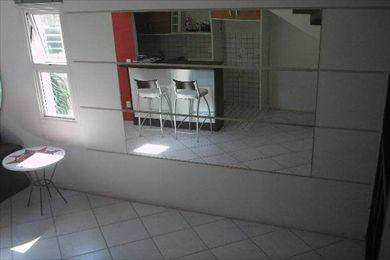 Loft em Santos, no bairro Gonzaga