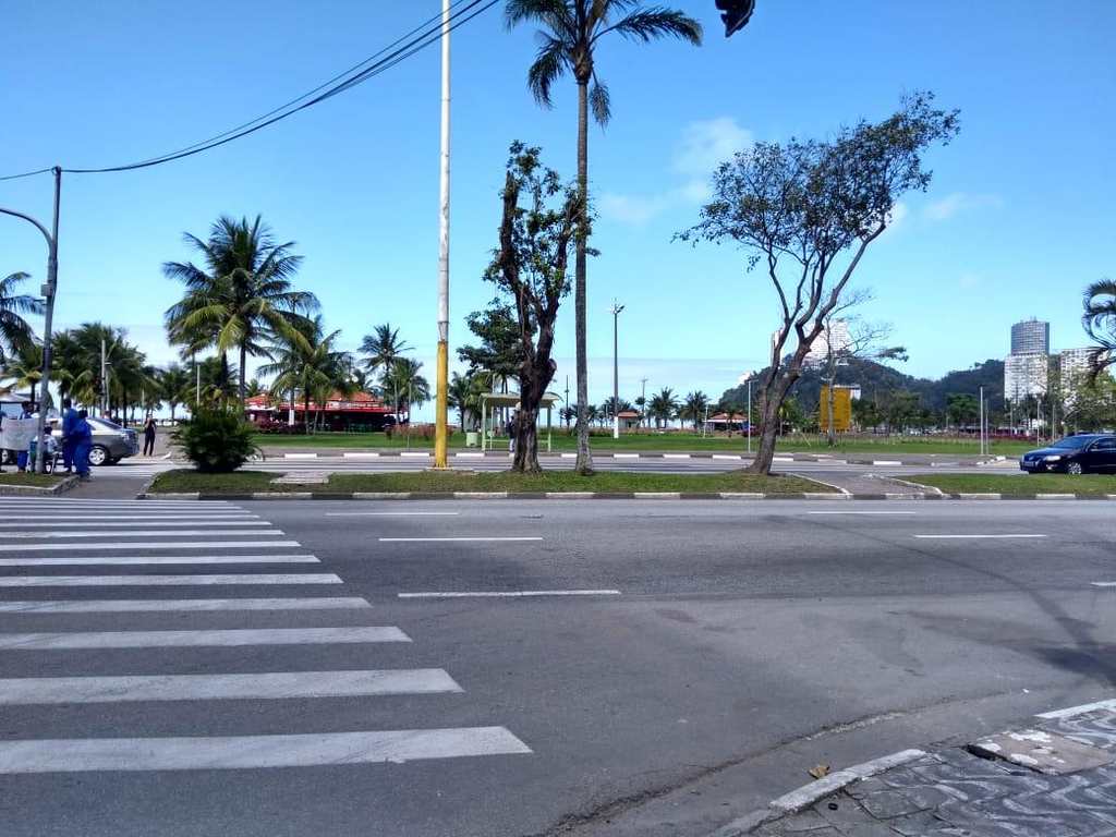 Apartamento em São Vicente, no bairro Itararé