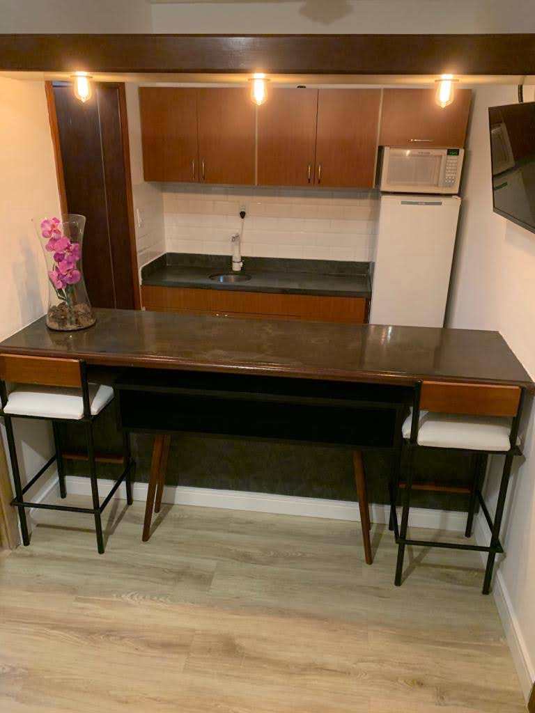 Flat em São Vicente, no bairro Centro