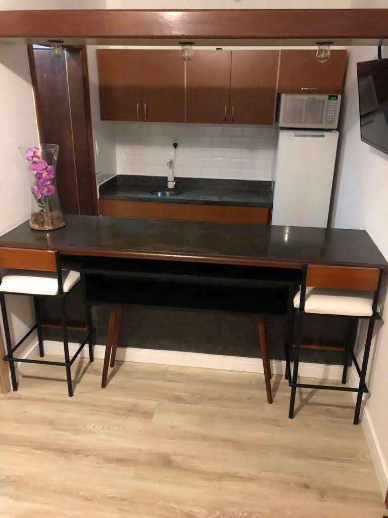 Flat em São Vicente, no bairro Centro