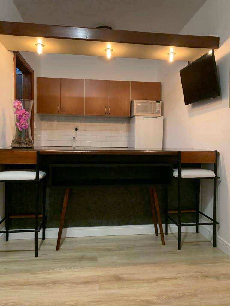 Flat em São Vicente, no bairro Centro