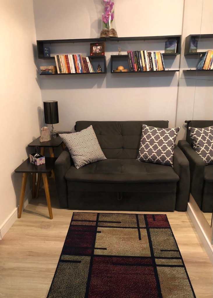 Flat em São Vicente, no bairro Centro