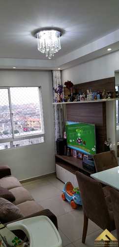Apartamento, código 40 em Diadema, bairro Canhema