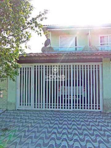 Sobrado em Praia Grande, no bairro Mirim