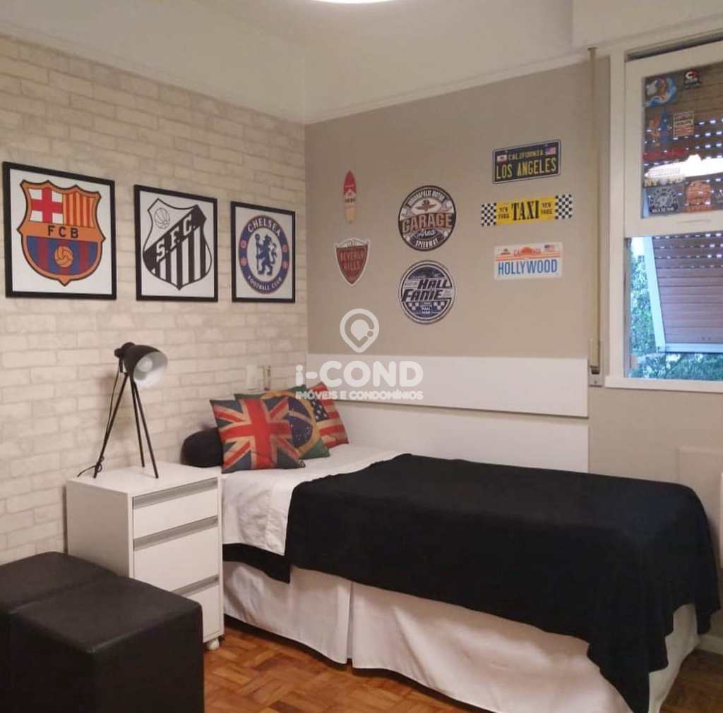 Apartamento em Santos, no bairro Gonzaga