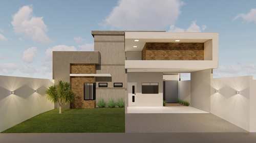 Casa, código 220 em Primavera do Leste, bairro Vertentes das Águas