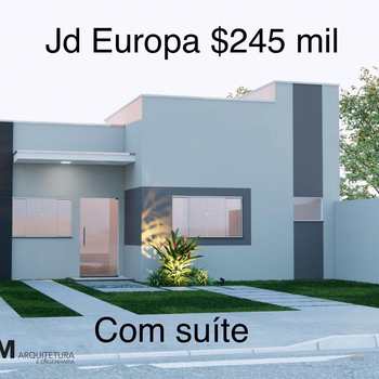Casa em Primavera do Leste, bairro Jardim Europa