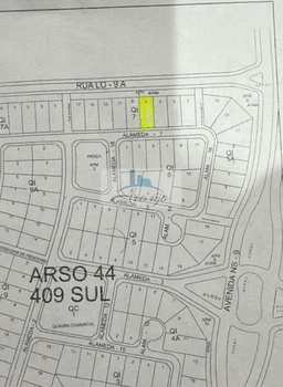 Terreno, código 2460 em Palmas, bairro Plano Diretor Sul