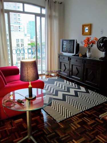 Apartamento, código 64081072 em Santos, bairro Boqueirão