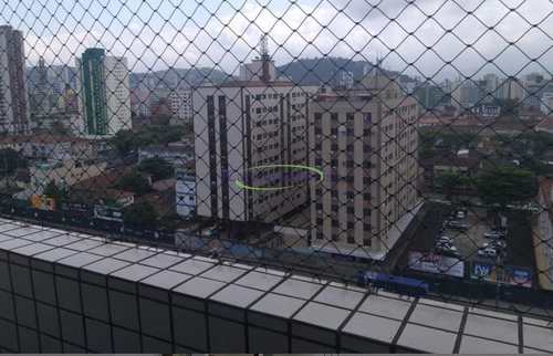 Apartamento, código 63801401 em Santos, bairro Boqueirão
