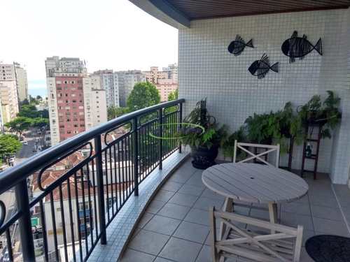 Apartamento, código 60635953 em Santos, bairro Aparecida