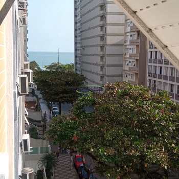 Apartamento em Santos, bairro Aparecida