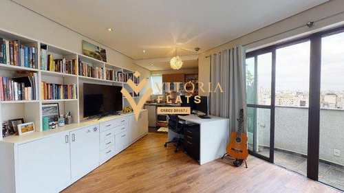 Flat, código 64009033 em São Paulo, bairro Cerqueira César