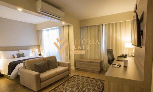 Flat, código 62984095 em São Paulo, bairro Itaim Bibi
